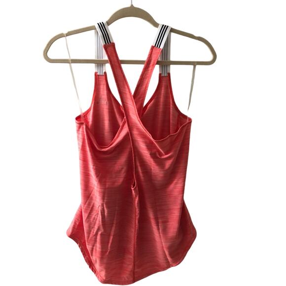 Adidas Women's Real Coral Crossback Tank Top Size M - Picture 3 of 5